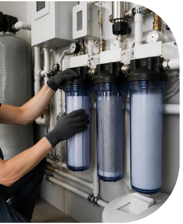 Техническое обслуживание системы водоочистки в Батайске