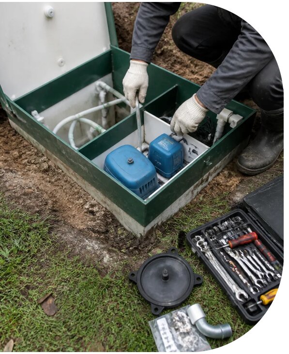 Профессиональный ремонт септика Топас с гарантией в Батайске